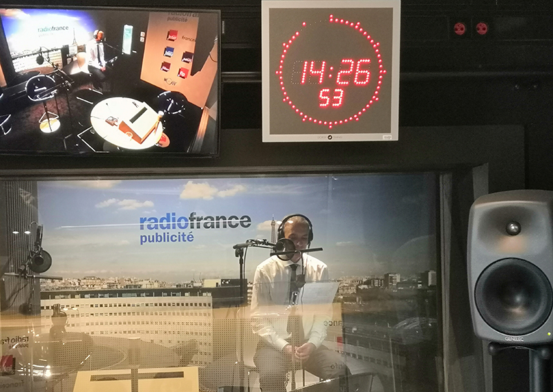 Découvrez le spot de David Clair diffusé sur Radio France