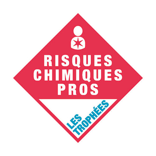 Logo des Trophées Risques Chimiques Pros